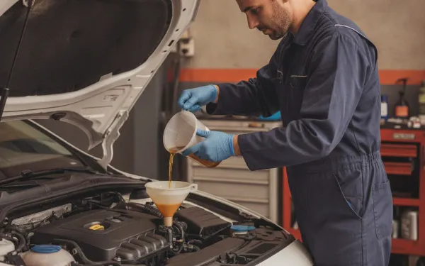 Imagen ilustrativa de mantenimiento del coche en Taller Alcorcón